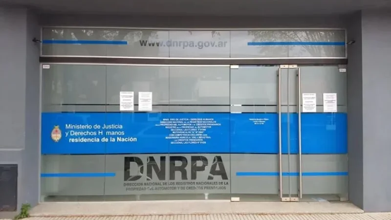 El Gobierno cierra 155 Registros Automotor