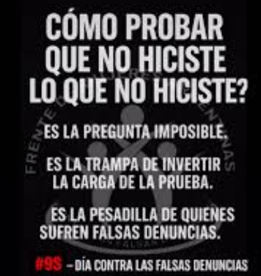 Avanza una iniciativa contra las falsas denuncias de violencia de género