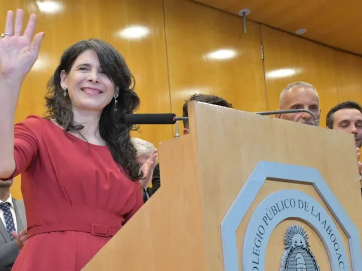 Histórico: Alejandra García asumió en el Colegio Público de la Abogacía