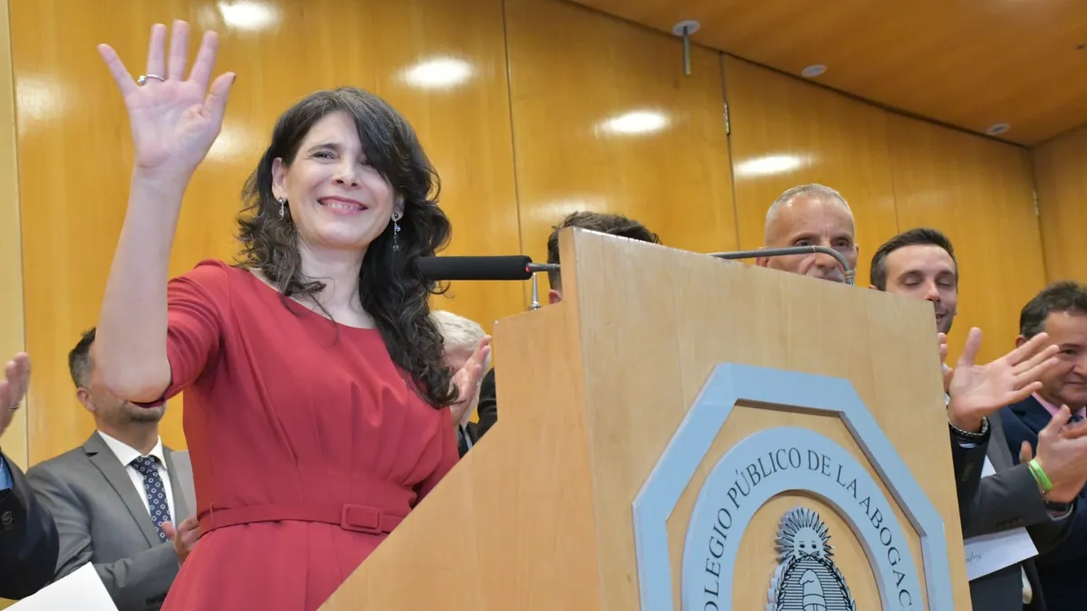 Histórico: Alejandra García asumió en el Colegio Público de la Abogacía